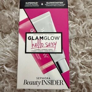 New W box - Glam glow Hello Sexy Super Mud Mask And Glowstarter Moisturizer Set